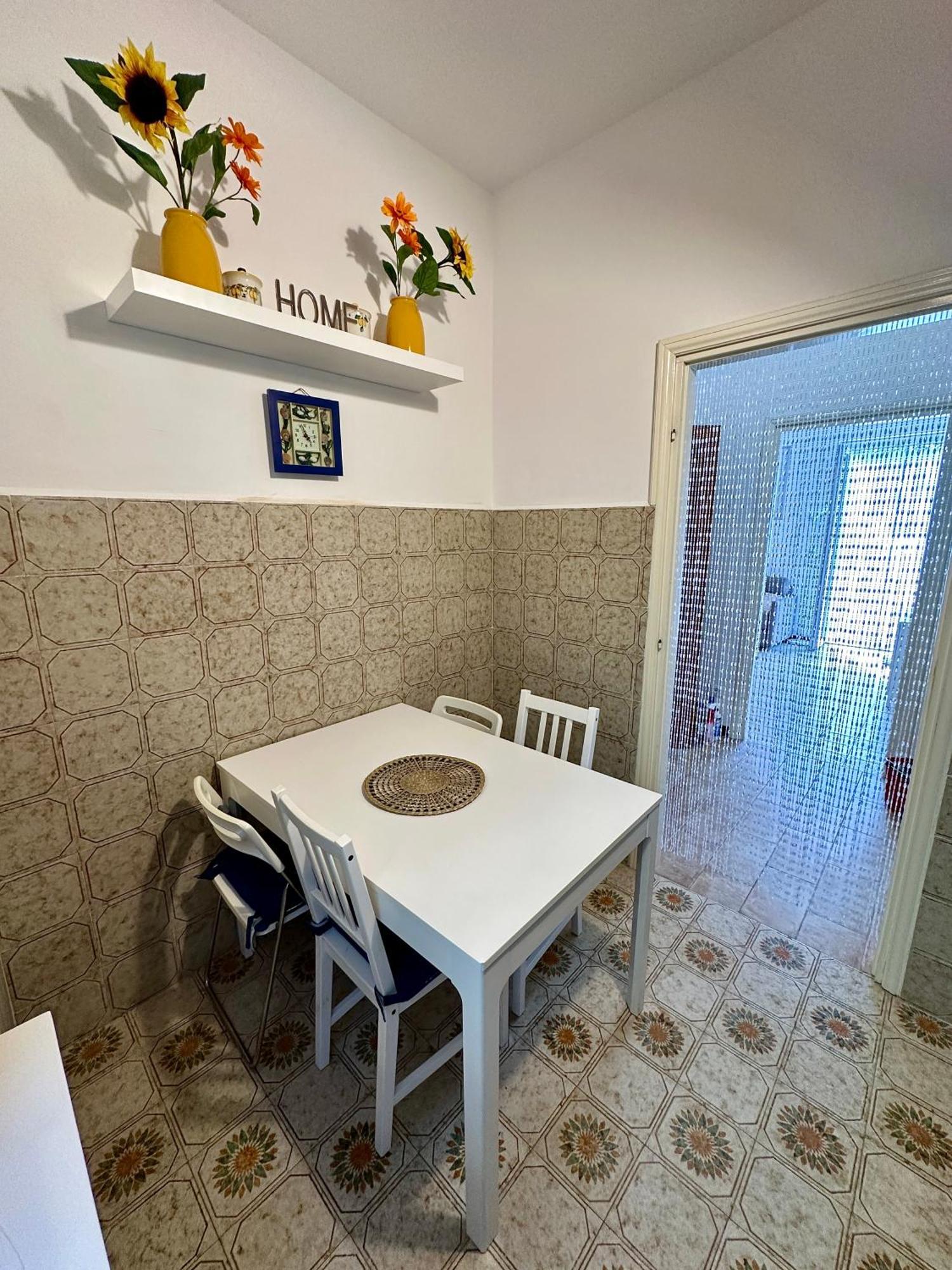 Terrace & Parking - Holiday Home Near Fegina Beach 蒙特罗索阿尔马雷 外观 照片